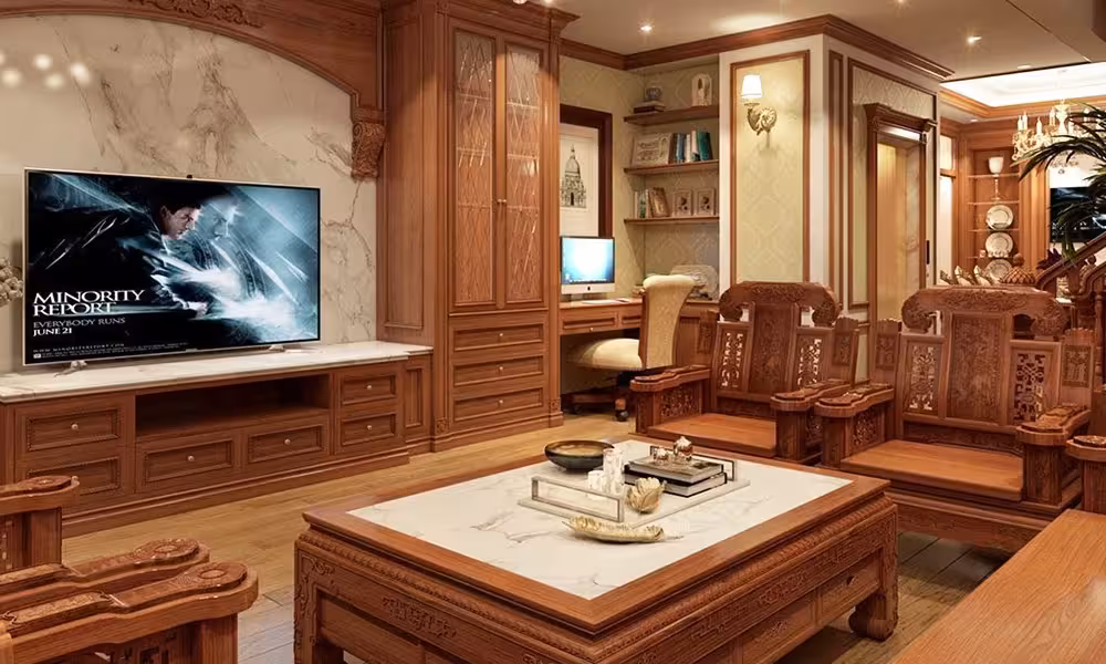 Bí Quyết Chọn Bộ Bàn Ghế Gỗ Phòng Khách Sang Trọng Và Bền Lâu