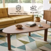 Bàn Trà Gỗ Made4Home – Bo Góc An Toàn, Veneer Tự Nhiên Cao Cấp Cho Phòng Khách Hiện Đại