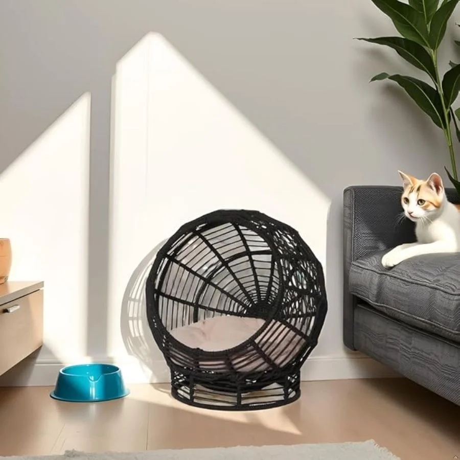 Nhà Cho Chó Mèo Đan Dây Thừng Cao Cấp Made4Home – Nest Relax Chair