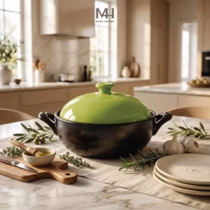 Nồi đất Nắp Sứ CeraCook Made4Home – Giữ Nhiệt Tốt, Nấu Ngon Chuẩn Vị Việt