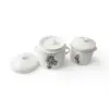 Thố Chưng Gốm Sứ Cao Cấp Made4Home 2 Lớp Nắp Giữ Nhiệt, Thiết Kế Sang Trọng Cho Gian Bếp Việt