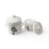 Thố Chưng Gốm Sứ Cao Cấp Made4Home – 2 Lớp Nắp Giữ Nhiệt