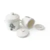 Thố Chưng Gốm Sứ Cao Cấp Made4Home 2 Lớp Nắp Giữ Nhiệt, Thiết Kế Sang Trọng Cho Gian Bếp Việt