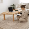 Bàn Trà Gỗ Made4Home – Bo Góc An Toàn, Veneer Tự Nhiên Cao Cấp Cho Phòng Khách Hiện Đại