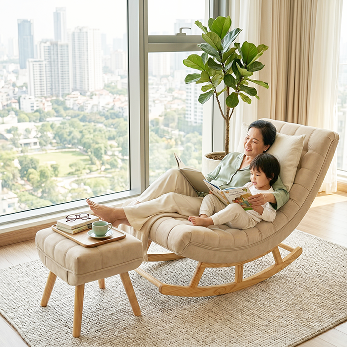 Bí Quyết Chọn Ghế Thư Giãn Phòng Khách Đẹp, Bền Và Thoải Mái