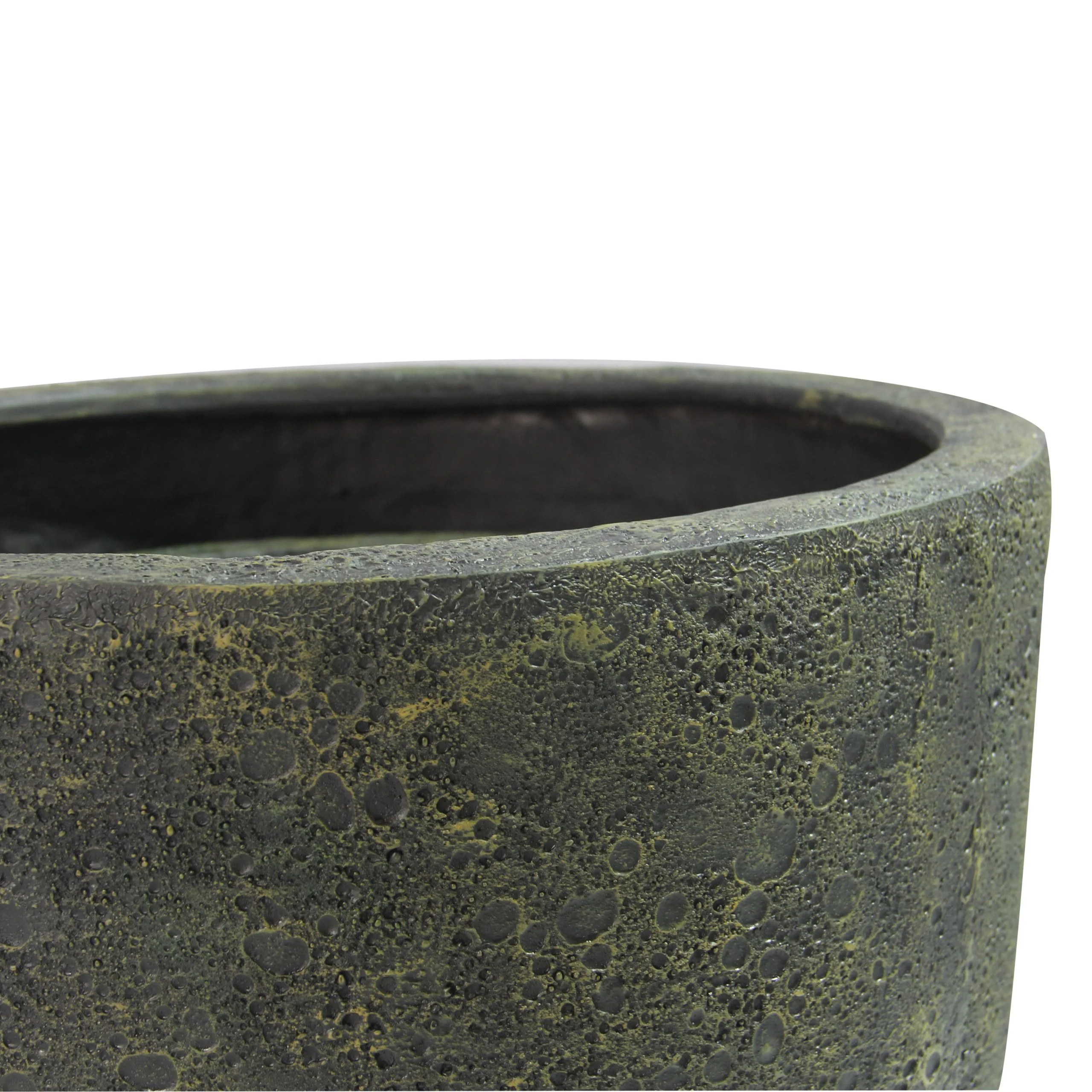 Egg Poly Planter (Set Of 2) – Green Grey