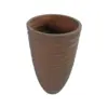 Shine Urn Poly Planter (Set Of 2) – Red Brown