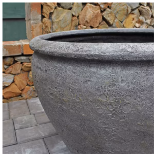 Alternative view of Terre Poly Planter (Set Of 2) – Grey