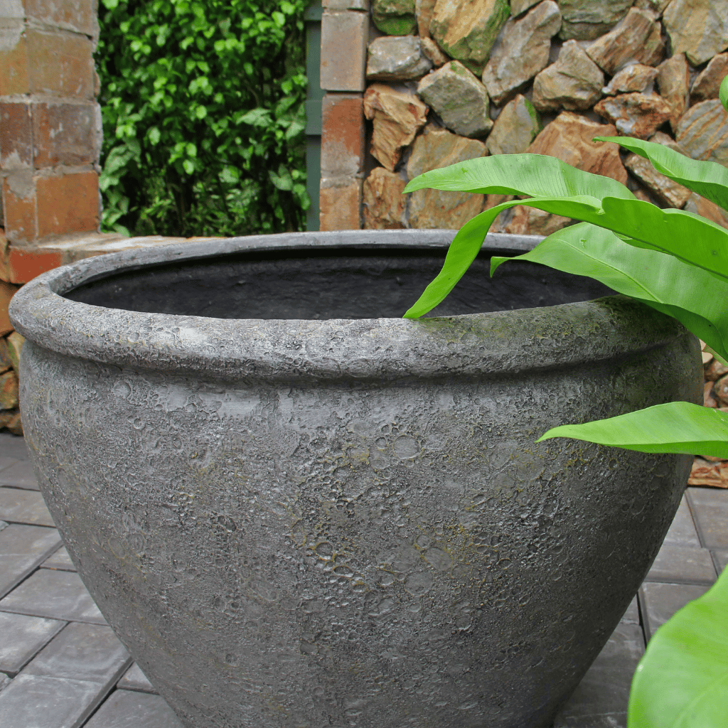 Terre Poly Planter (Set Of 2) – Grey